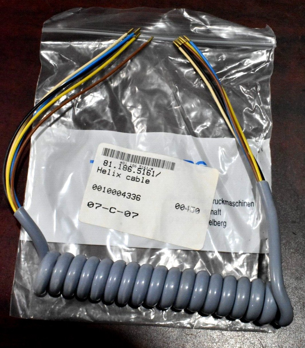 Heidelberg 81.186.5161 Helix Cable New