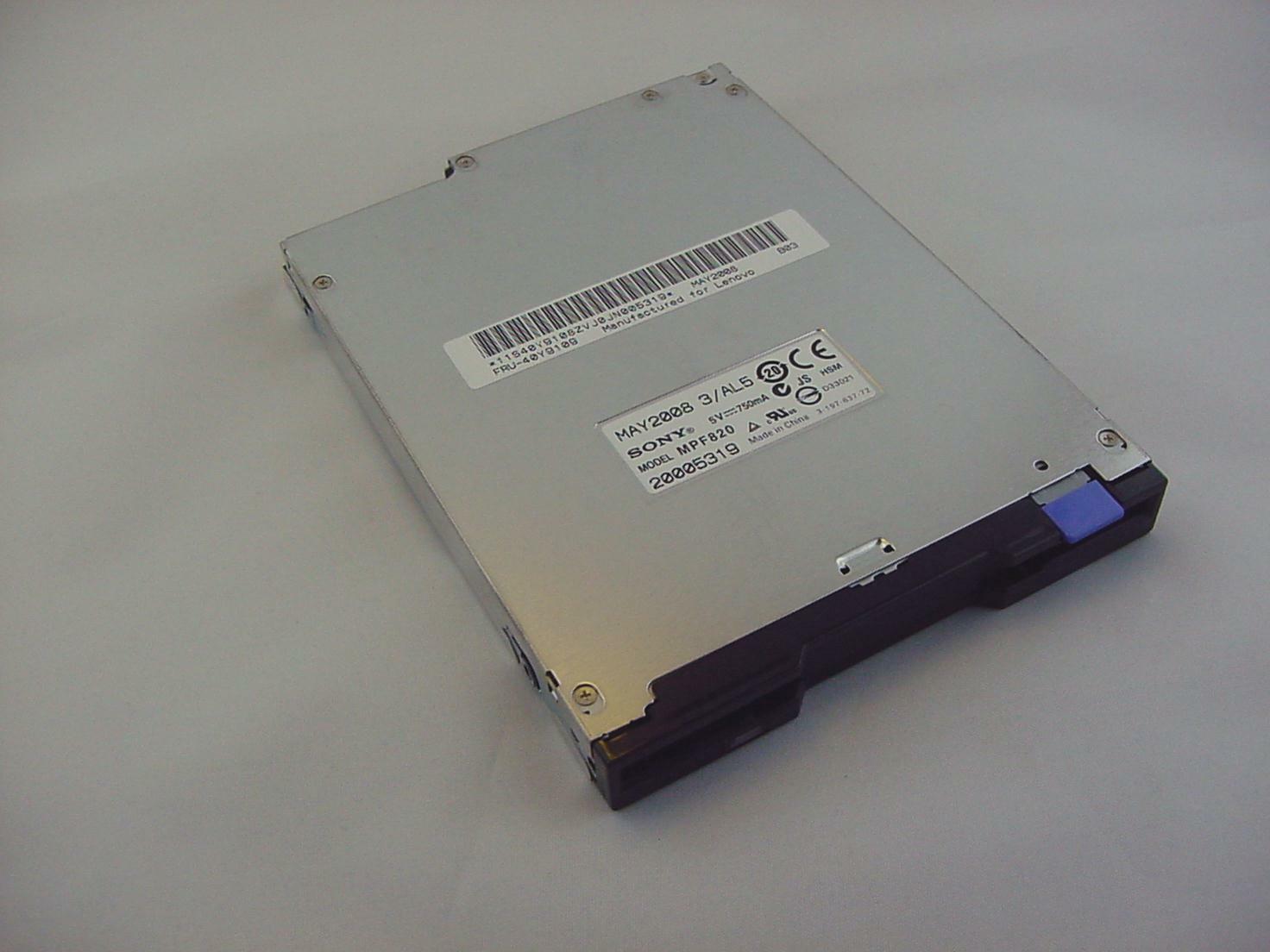 SLIMLINE MICRO FLOPPY DRIVE SONY MPF820 NEW **NOS**