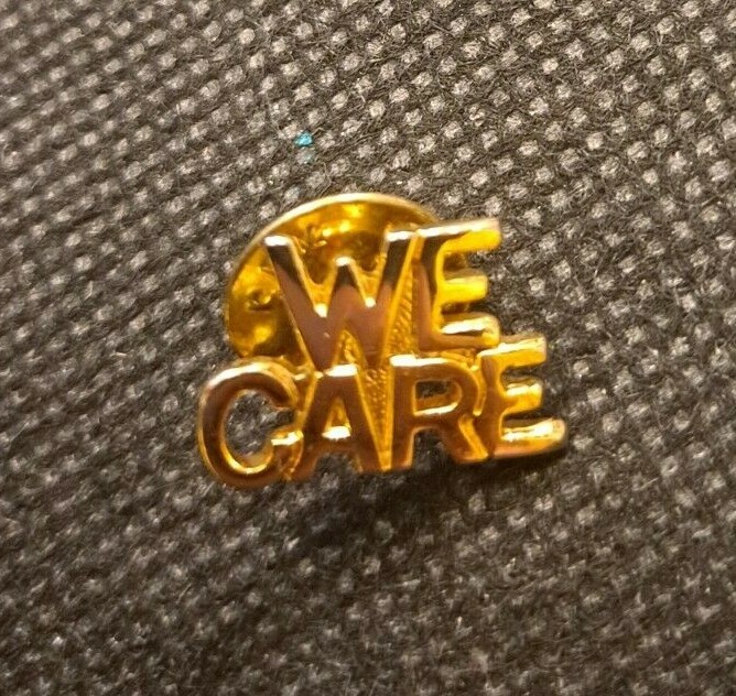 WE CARE TIE TACK!  e2977UXX