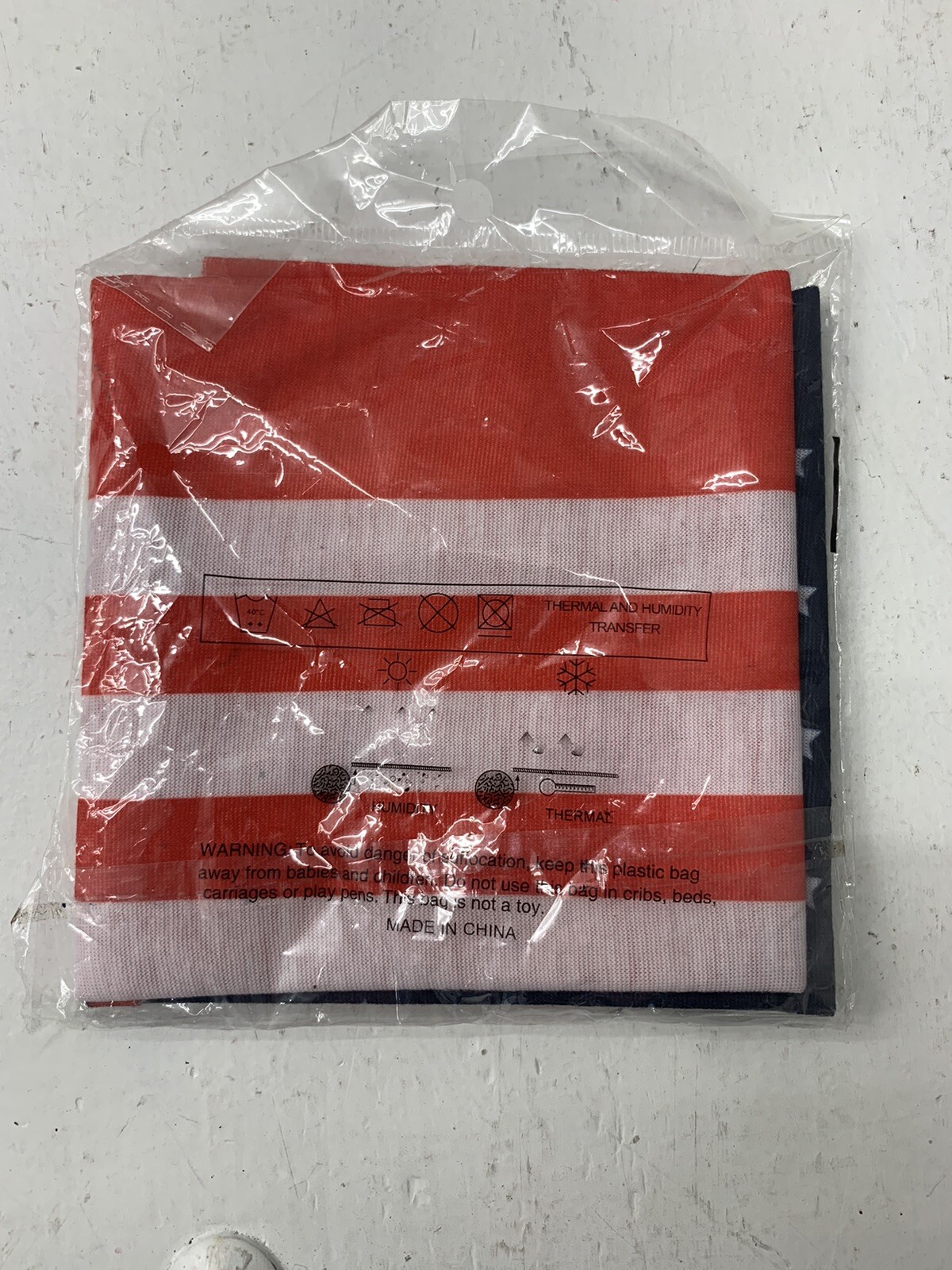 Unbranded Multifunctional Neck Gaiter One Size American Flag Print