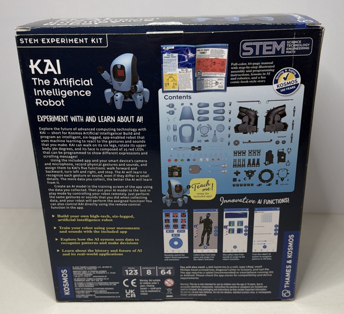 Thames & Kosmos KAI: The Artificial Intelligence Robot Brand - NEW/Open Box