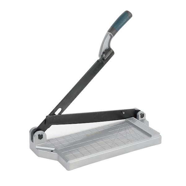 Anvil Vinyl Tile Cutter 12 Inch Heavy Duty Steel Blade Die Cast Aluminum Base