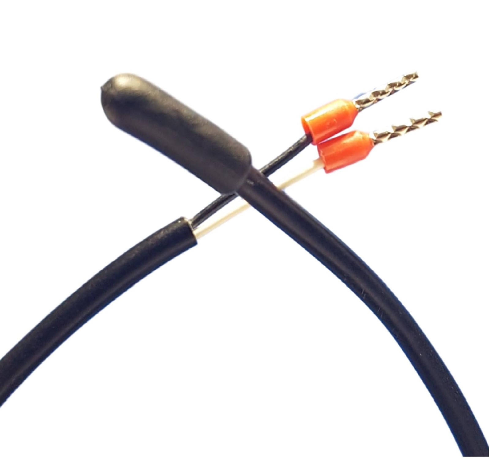 LuxHeat Temperature Floor Sensor for Radiant Under Backup Sensor, Black