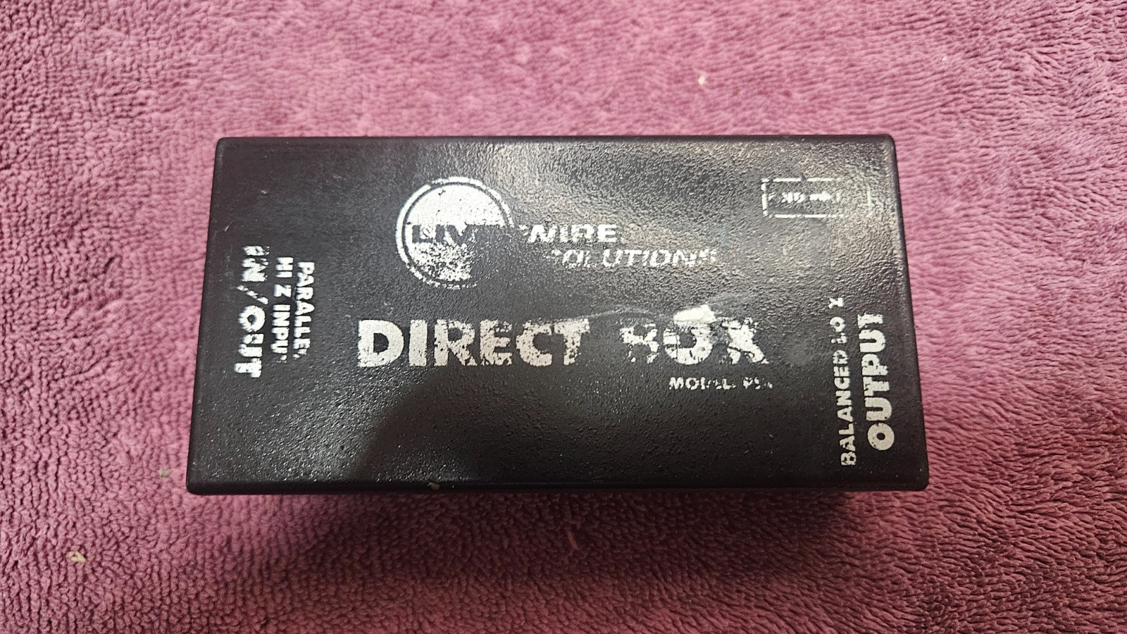 § Livewire PDI Heavy Duty Passive Direct Box with Soft Travel Bag