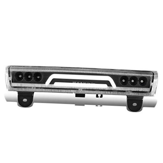 3BL-GMCD00-3D-LED-BK 3D LED High Mount 3rd Third Black Housing Double line