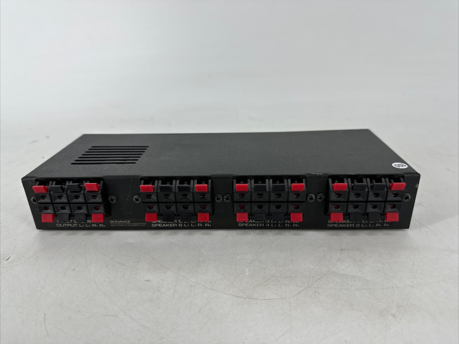 Sonance Speaker Selector Switch DB6 Home Audio Six Zone Controller w/ Protection