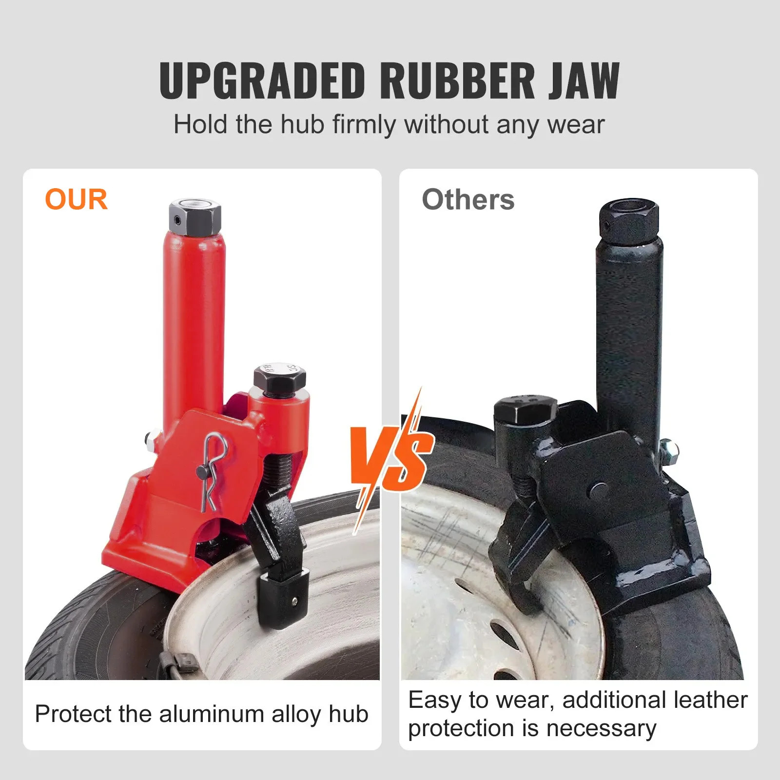 Manual Car Tire Bead Breaker Changer Tool With Rubber Pad Protectation﻿ US