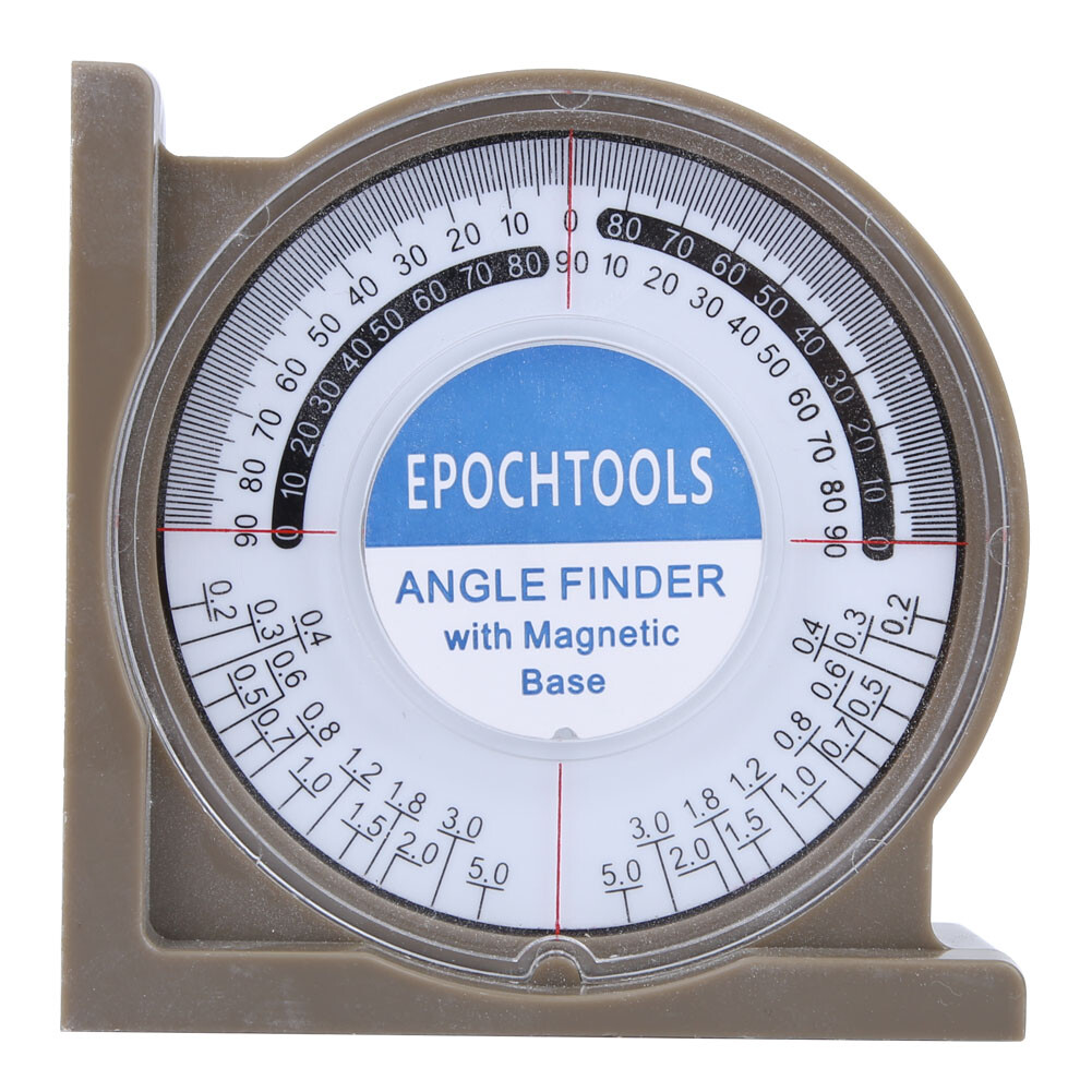 0-360 Degrees Slope Inclinometer Angle Finder Meter Measuring Tool