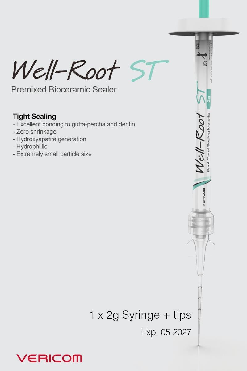 1x Root Canal Sealing Materials - Well-Root ST BioCeramic (2g Syringe)