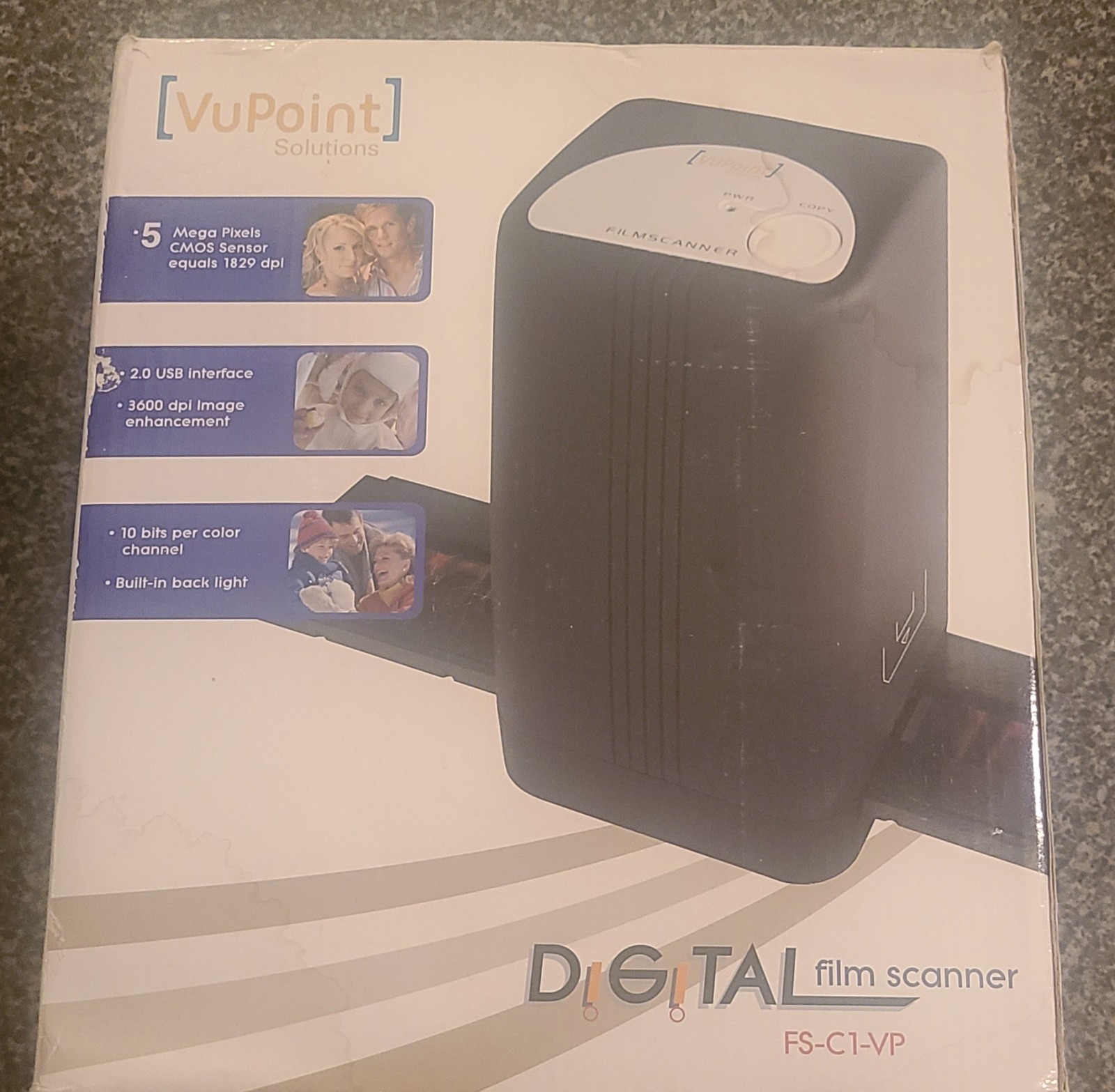 VuPoint FS C1-VP Slide & Film Scanner