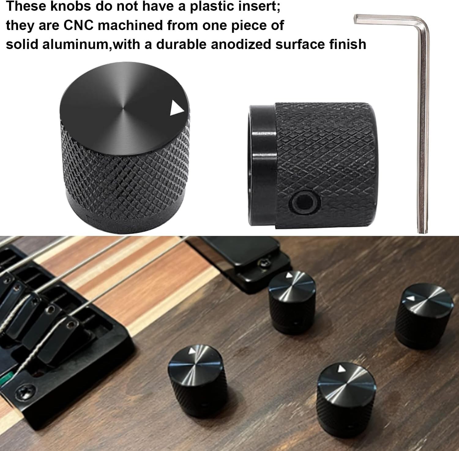 Precision Aluminum Knobs for Sound Equipments