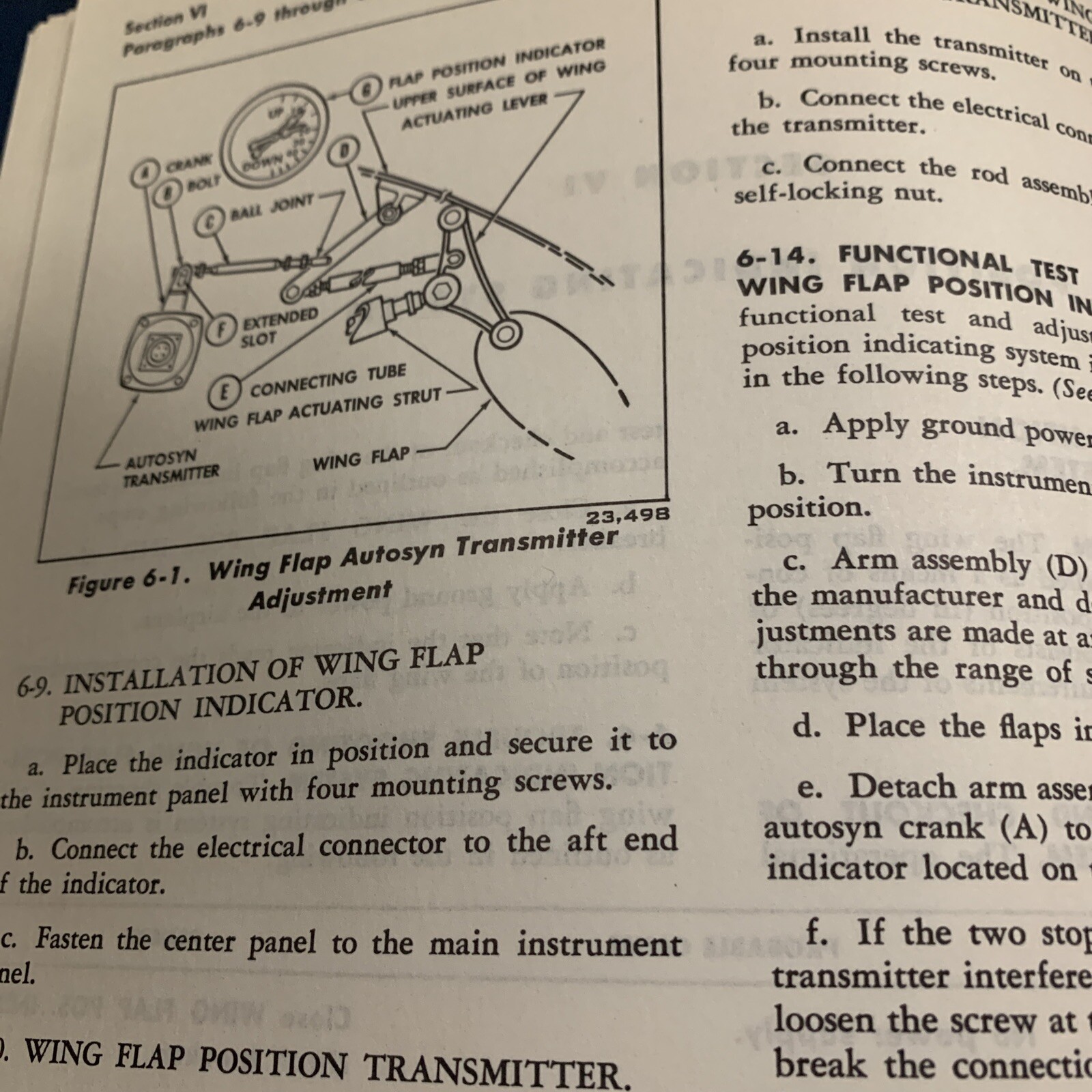 USAF Series C-54 (DC-4) Maintenance Handbook: Instruments Mint CONDITION 1956