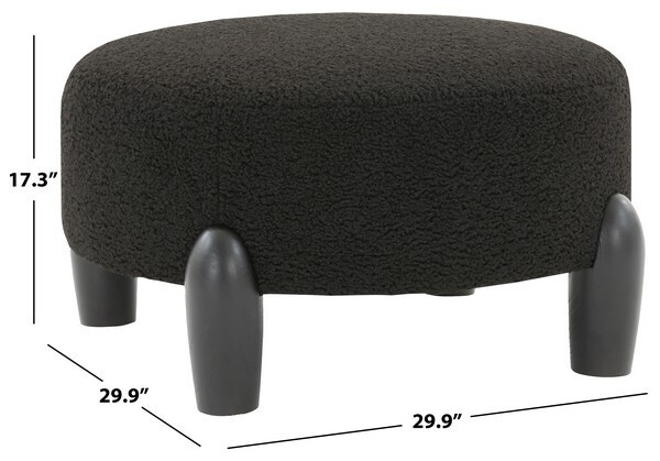 Safavieh Scandinavian Round Ottoman, Reduced Price 2172726630 SFV5036D