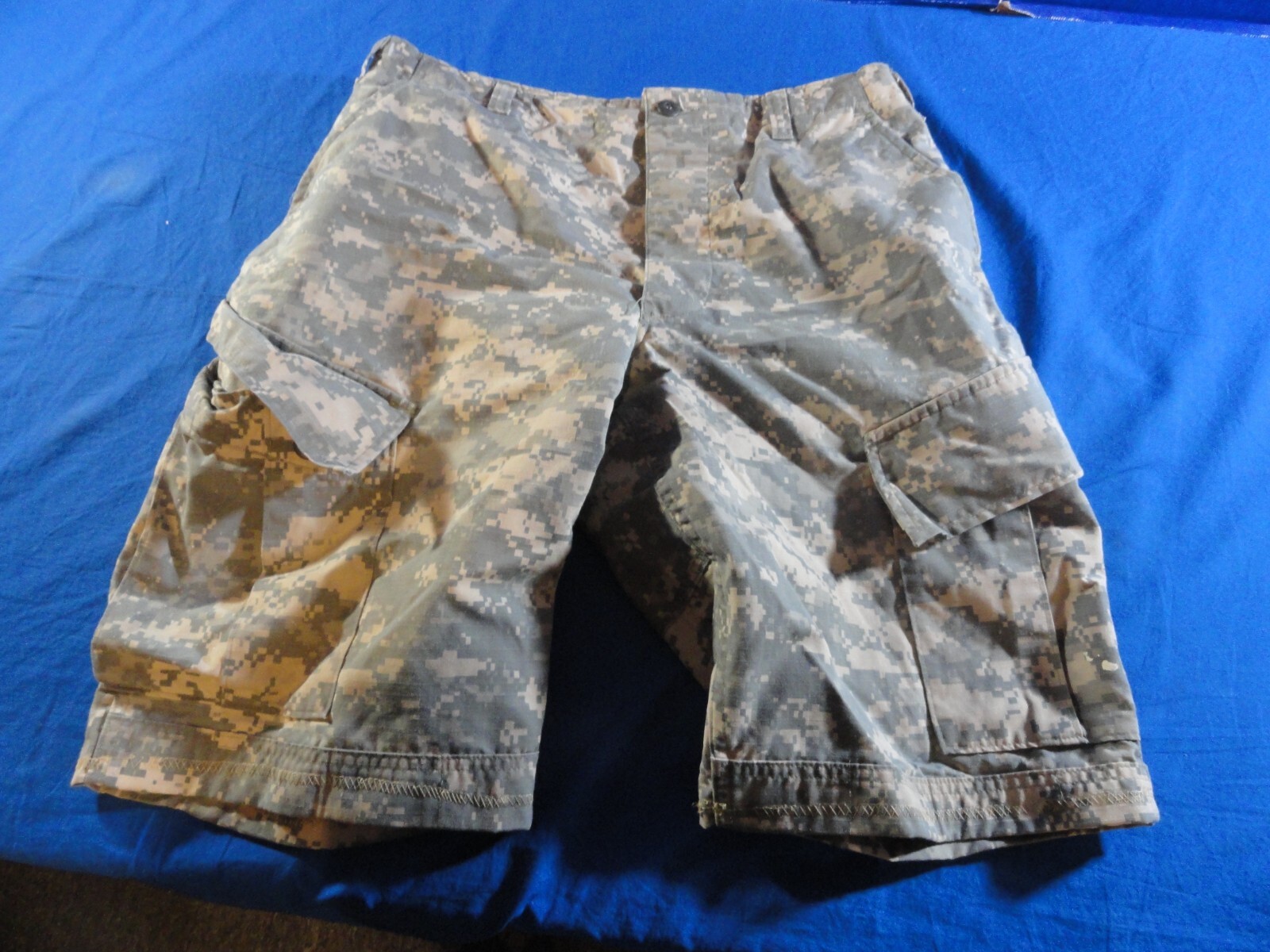 MADE IN USA TACTICAL  ACU DIGITAL SUMMER BOARD SHORTS HOT WEATHER WAIST 36