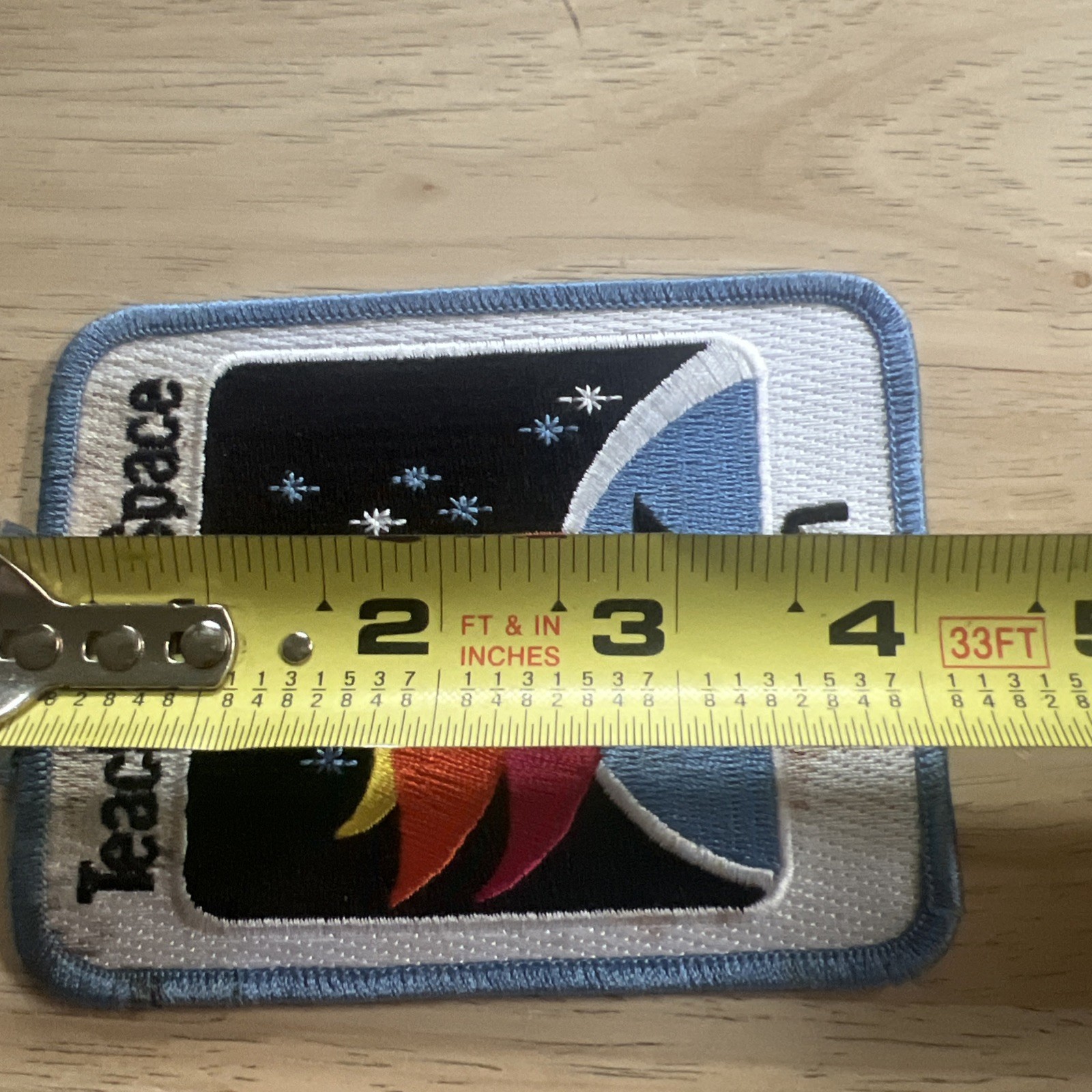 NASA “Teacher In Space” Shuttle Mission Patch. VTG