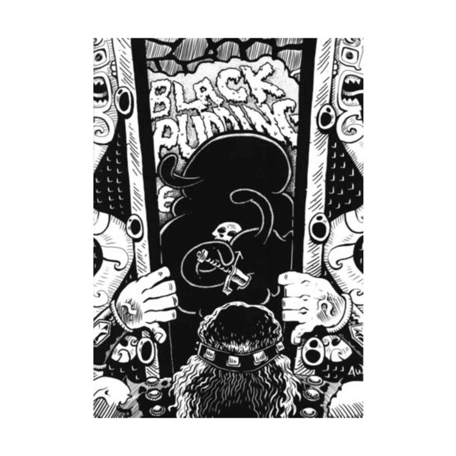 Square Hex RPGs Black Pudding #6 NM