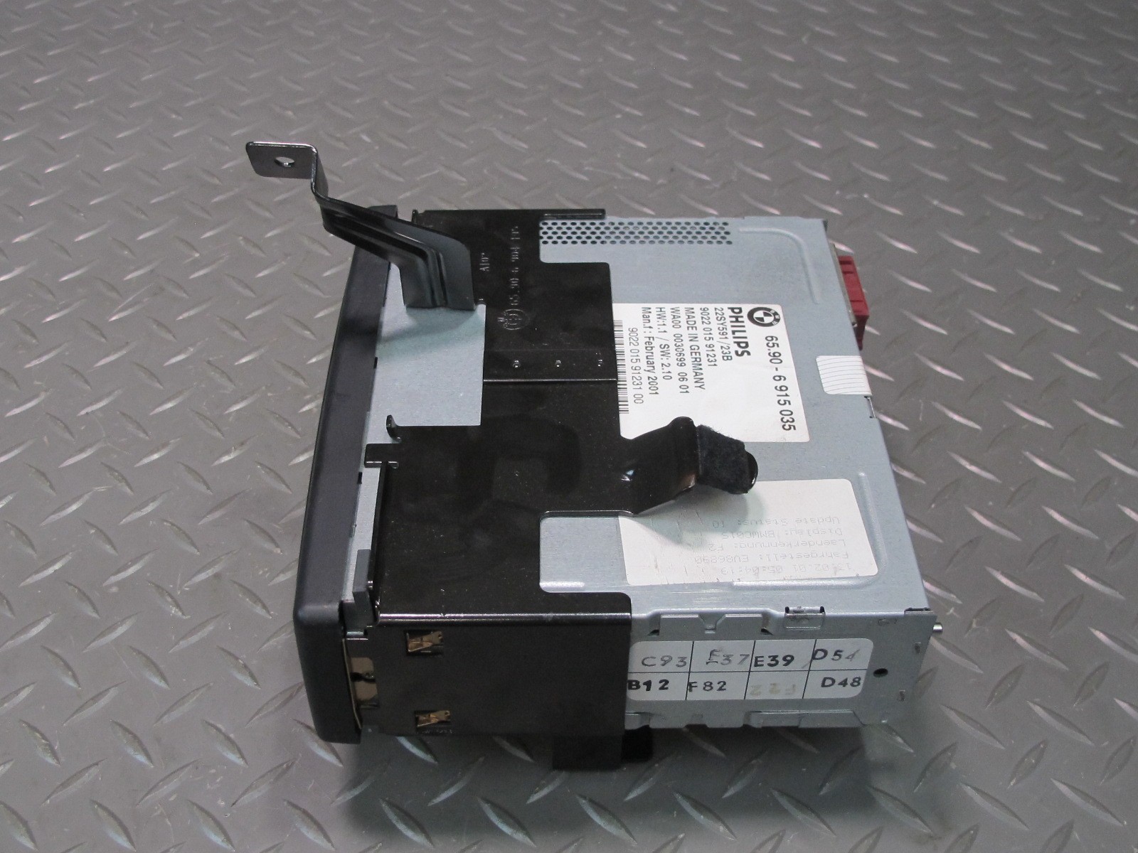 01-02 BMW E46 330ci GPS NAVI NAVIGATION SYSTEM COMPUTER DRIVE UNIT 6915035 OEM