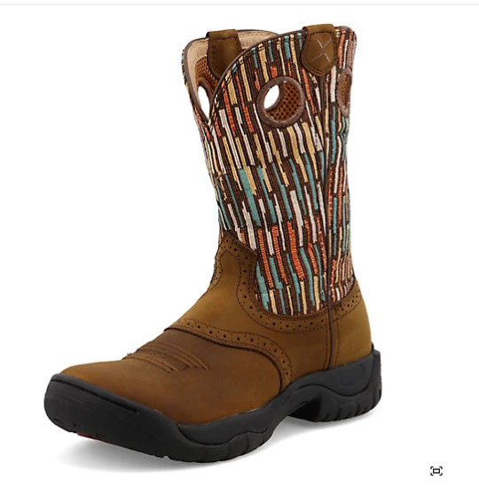 Twisted A Womens All Around Boot Brown Multi WAB0013