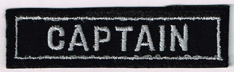 old style DOD Police Captain patch