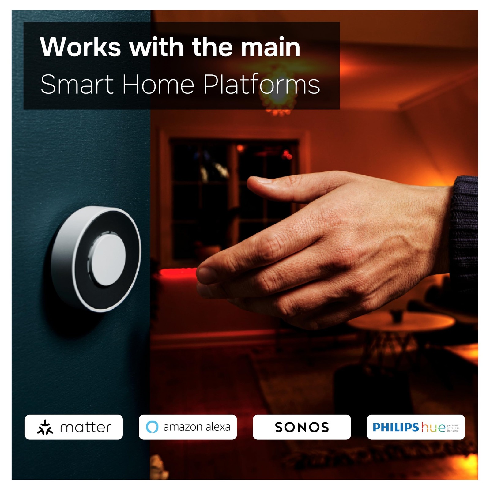 Flic Twist Smart Home Controller Works Matter, Alexa, SmartThings Through Any