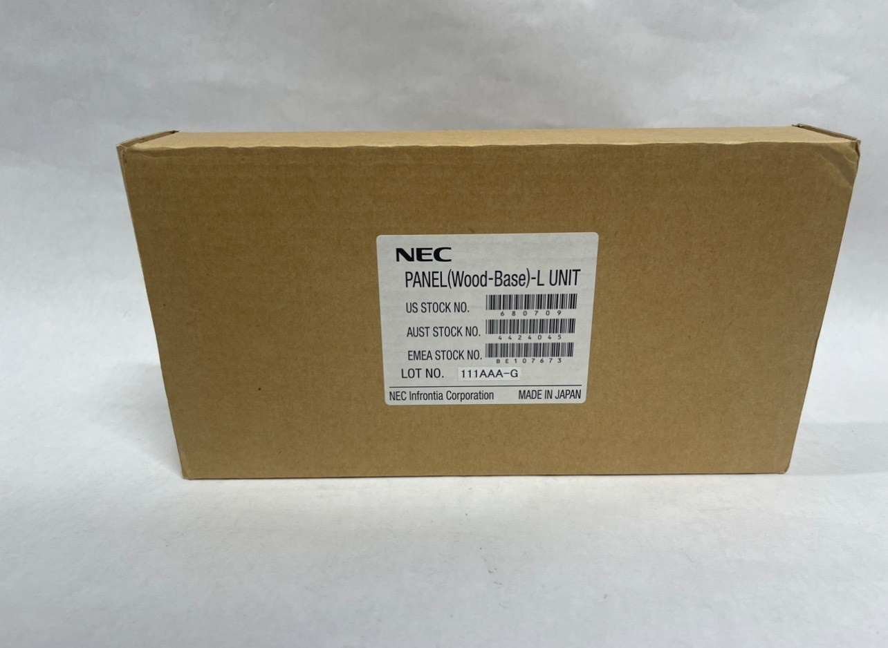 NEC 680709 Panel for Telephone (Wood-Base)-L Unit - Base Panel Kit - Set of 8