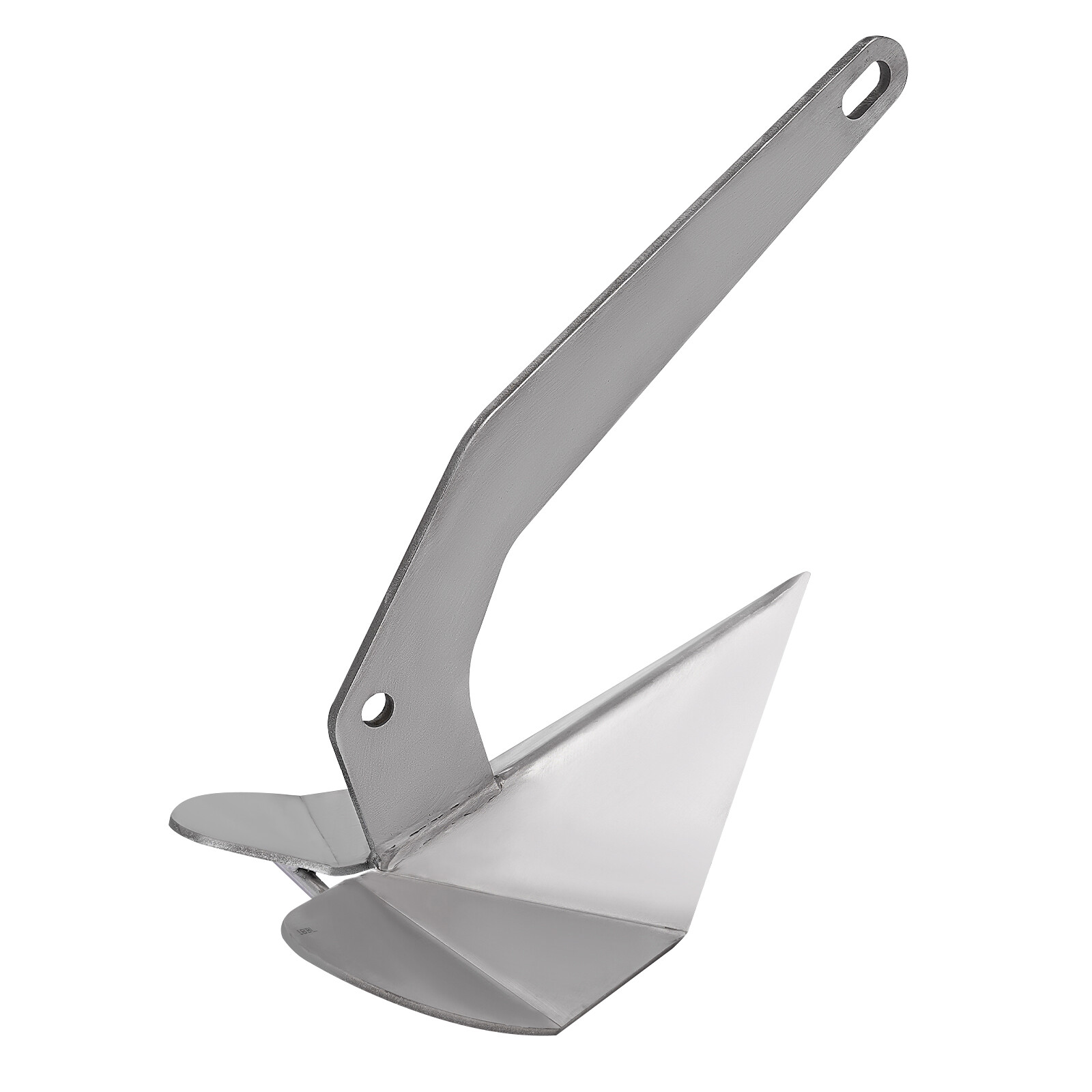 18lb Delta Stainless Steel Boat Anchor for 25-40ft Yachts and Vessels