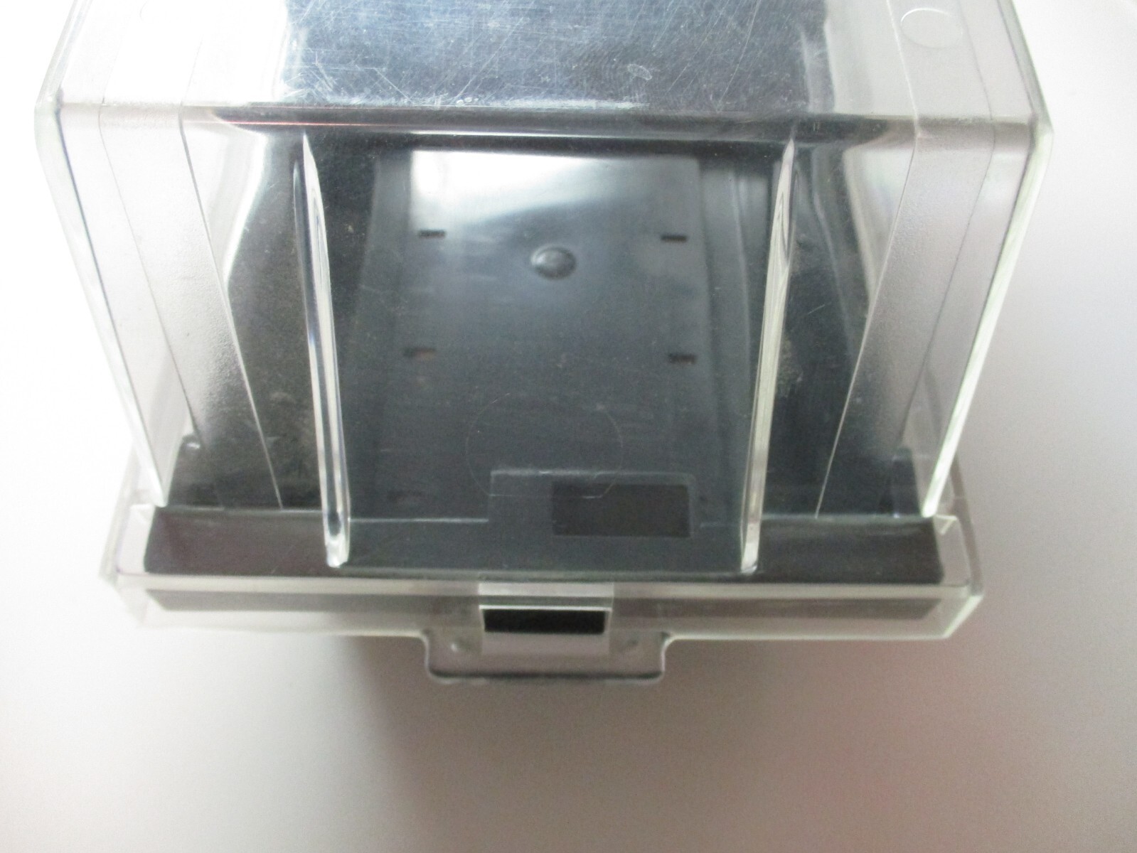 3-1/2" Floppy Disk Plastic Storage Box Case Container 8.75 inch Long 1990 Vtg