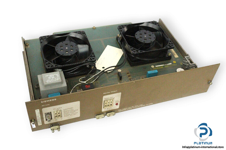 SIEMENS 6ES 5988-3LA11 FAN DRAW-OUT UNIT_SIEMENS 6ES59883LA11