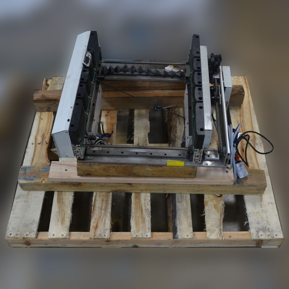 Unbranded Open Center Automatic 1-Section PCB Conveyor w/ Oriental 3IK15GN-AW2U