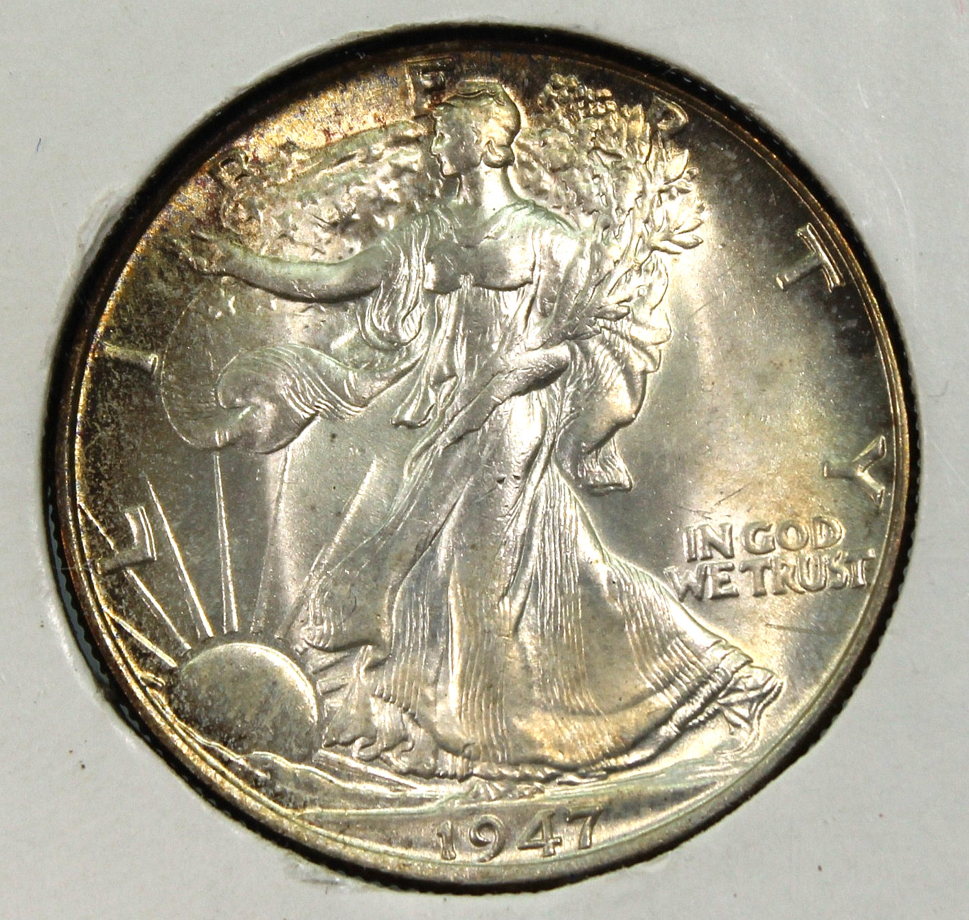 1947 Walking Liberty Half Dollar - Very Choice BU !!