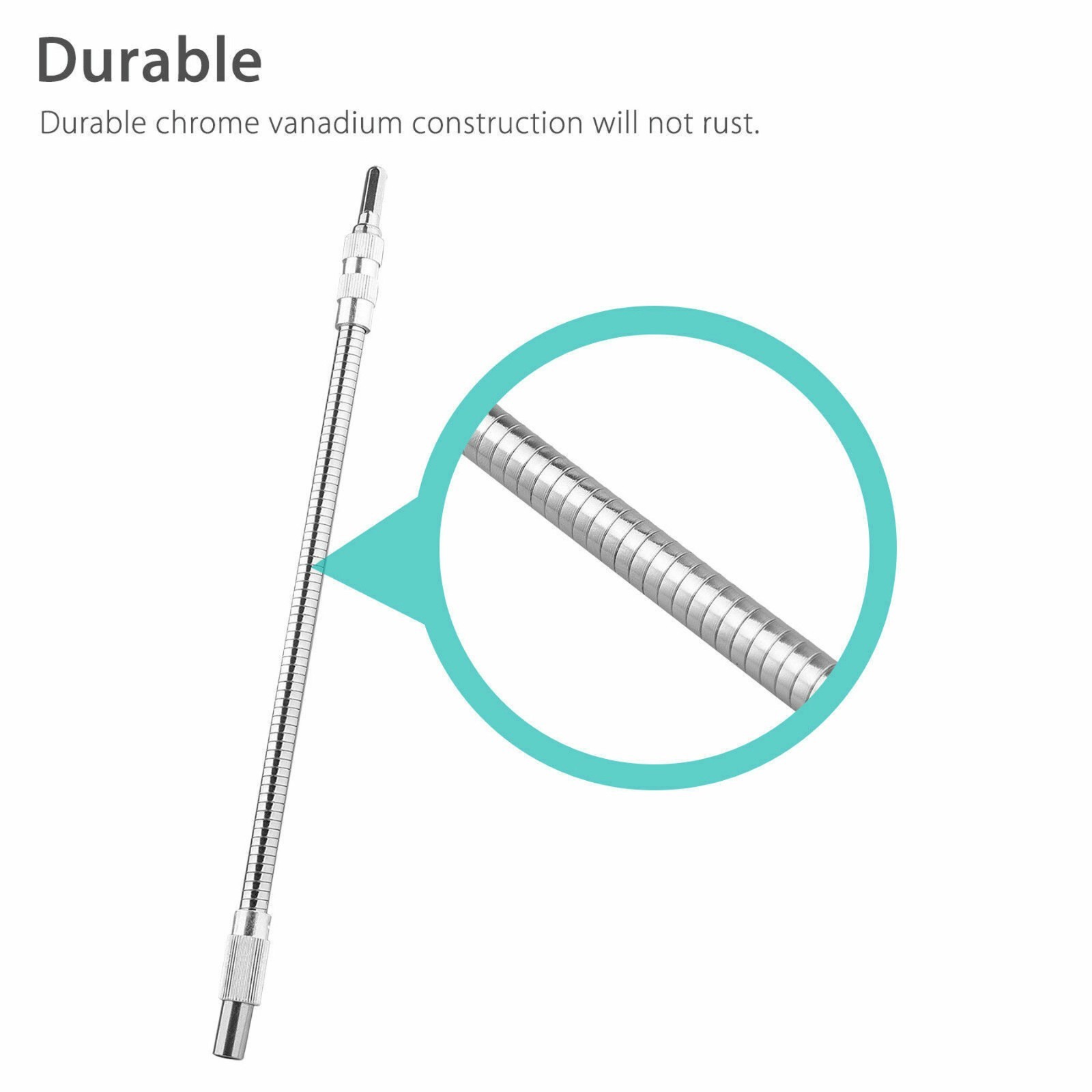 2X Extension Screwdriver Drill Bit Flexible Shaft Holder Tool Attachment