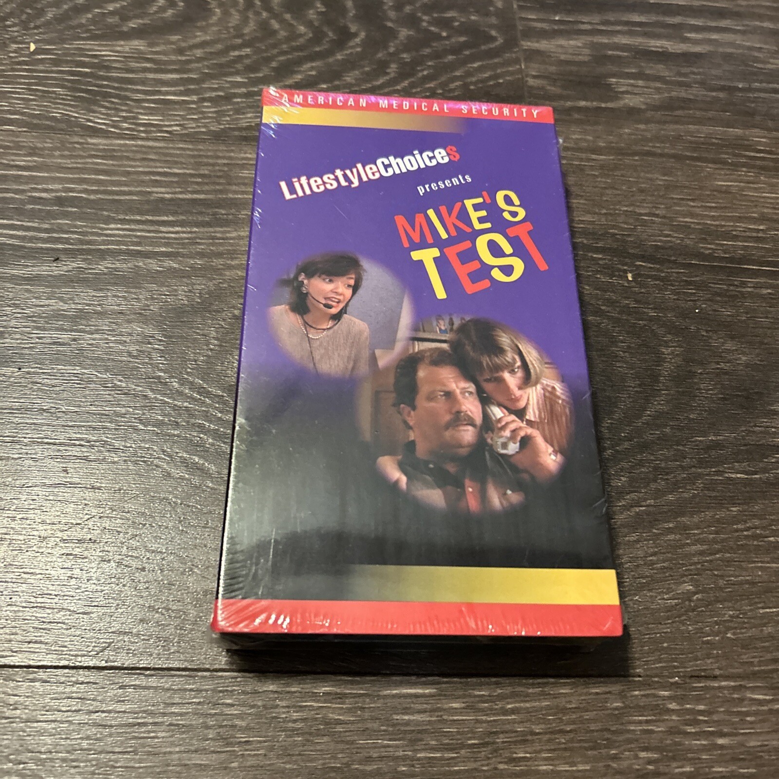 American Medical Security Lifestyle Choices Presented Mikes Test VHS Sealed