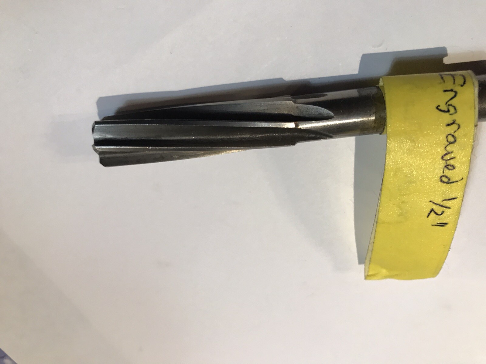 Reamer Bit 1/2” Spiral 6 Flute Stock #0500
