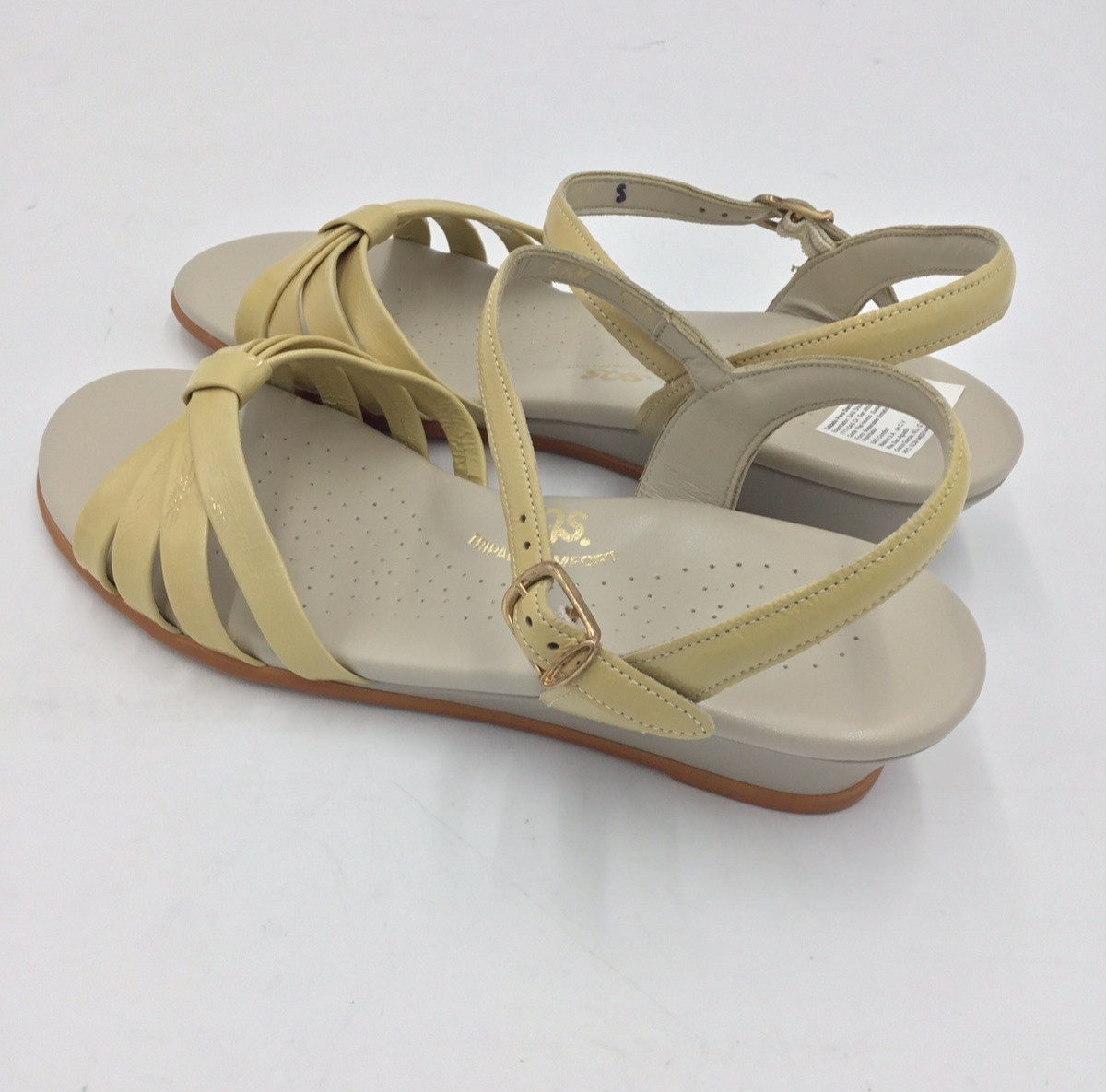 SAS Women's Strippy-P Sandal | Bone/Cream | Size-8.5 W