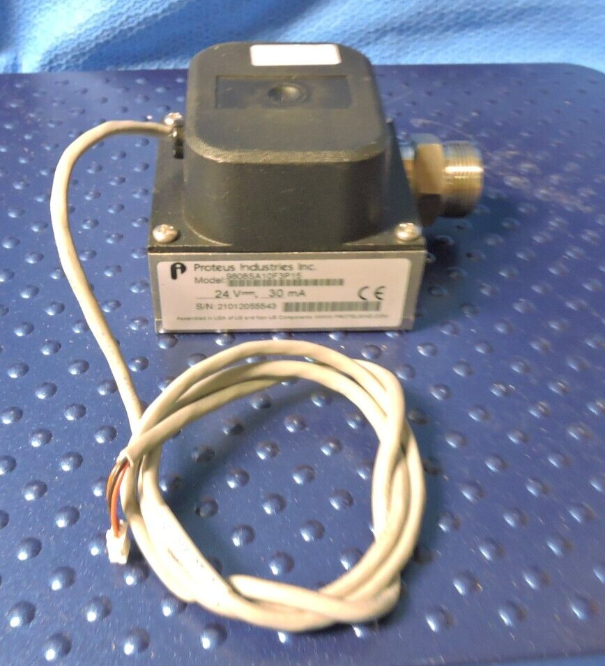 NEW Proteus Industries 9808SA10F3P15 Fluid Flow Switch / Applied Materials AMAT