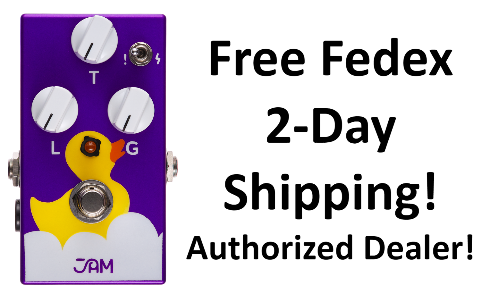 New JAM Pedals Eureka! Fuzz Guitar Effects Pedal