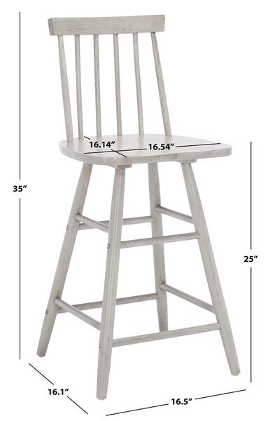 Safavieh May Wood Counter Stool, Reduced Price 2172719677 BST1405B