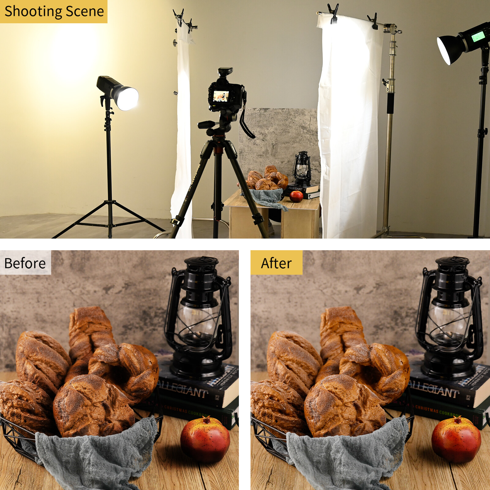 1.7m*1/2/3/4m Diffuser Fabric Nylon Silk White Diffusion Seamless Light Modifier
