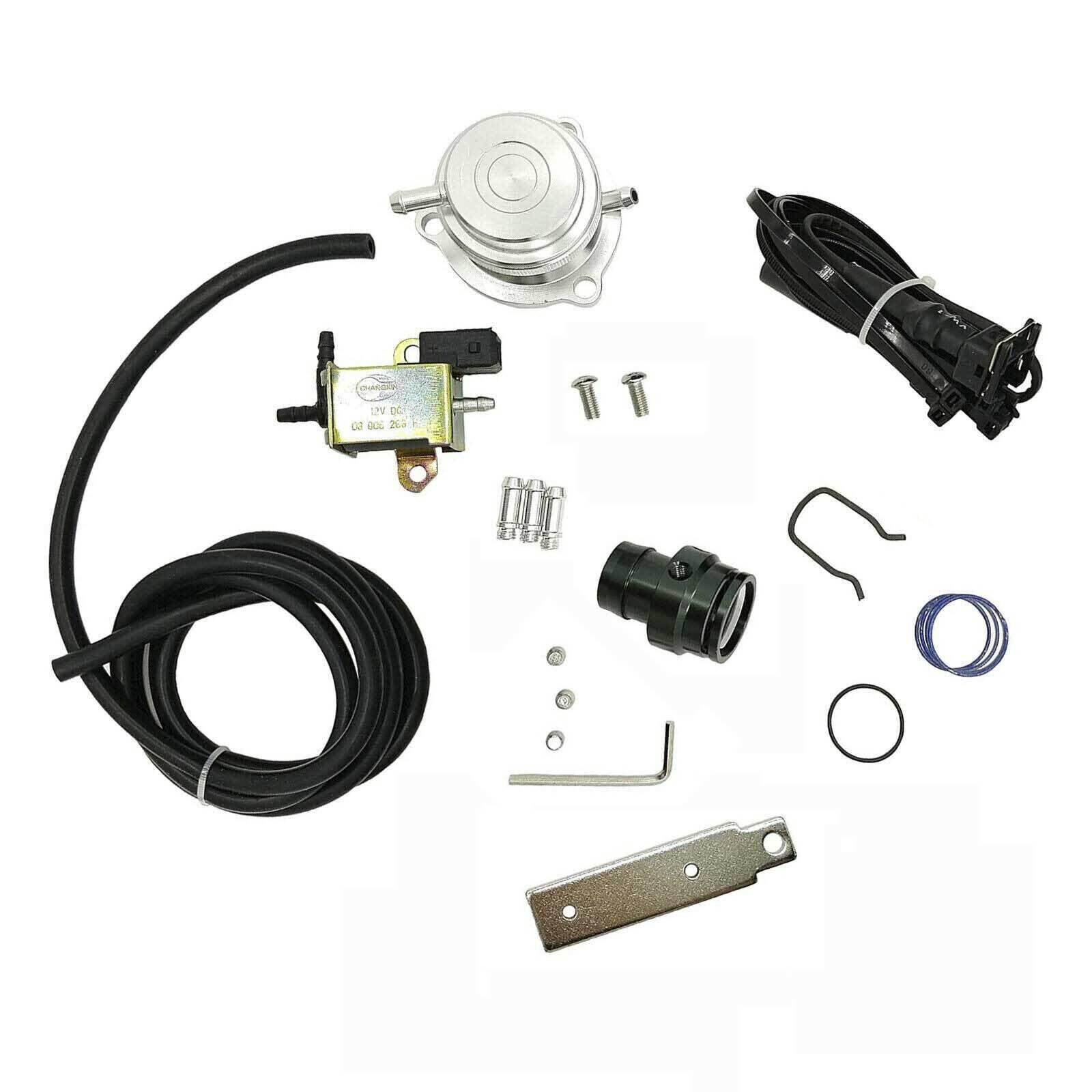 Blow Off Valve Kit For VW GTI Golf Mk5 Mk6 Tiguan Eos Audi TTS A4 2.0T TSI/FSI