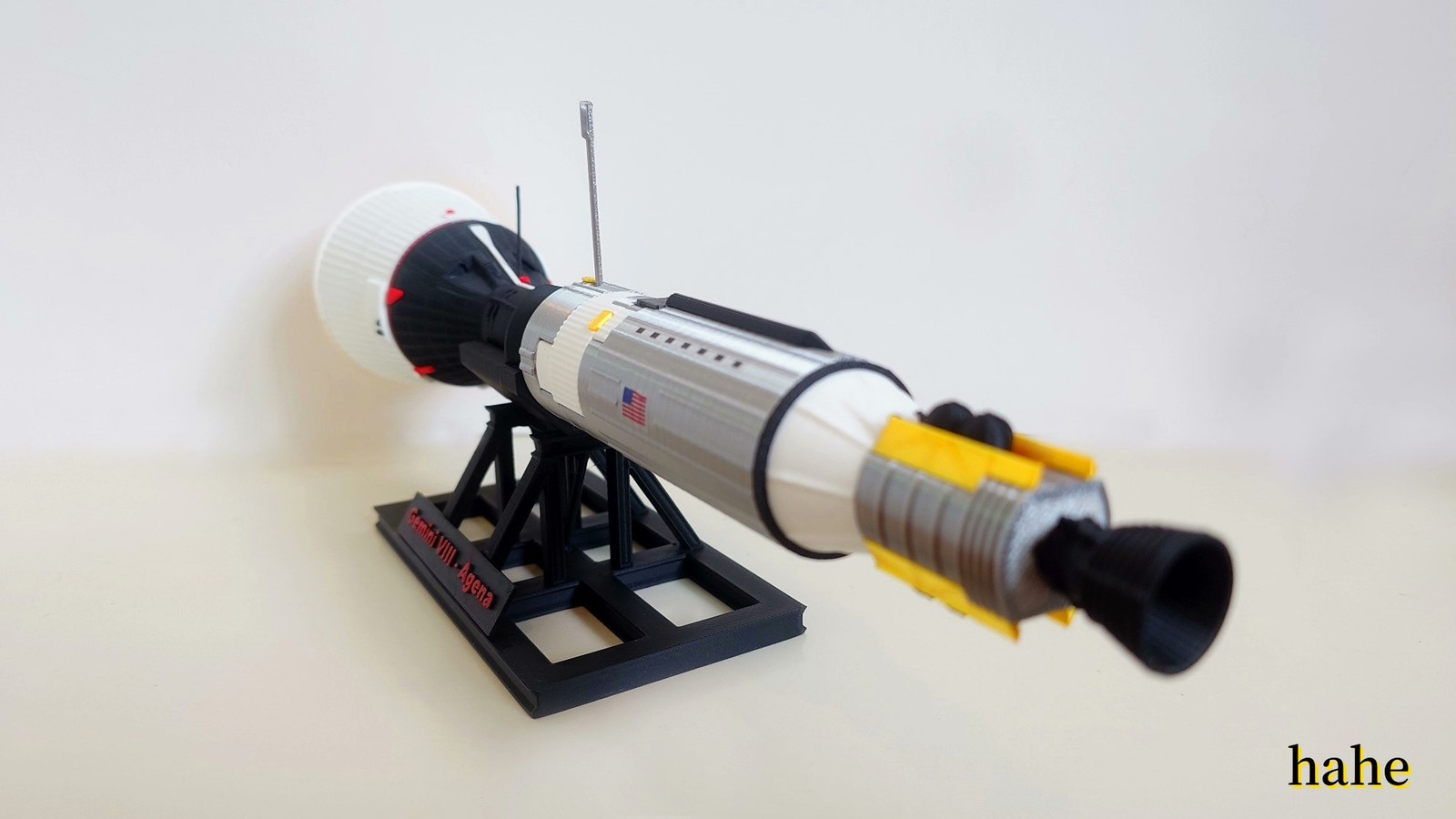 1/72/48 Gemini Spacecraft - Agena Finished Static Model 3D Printed New