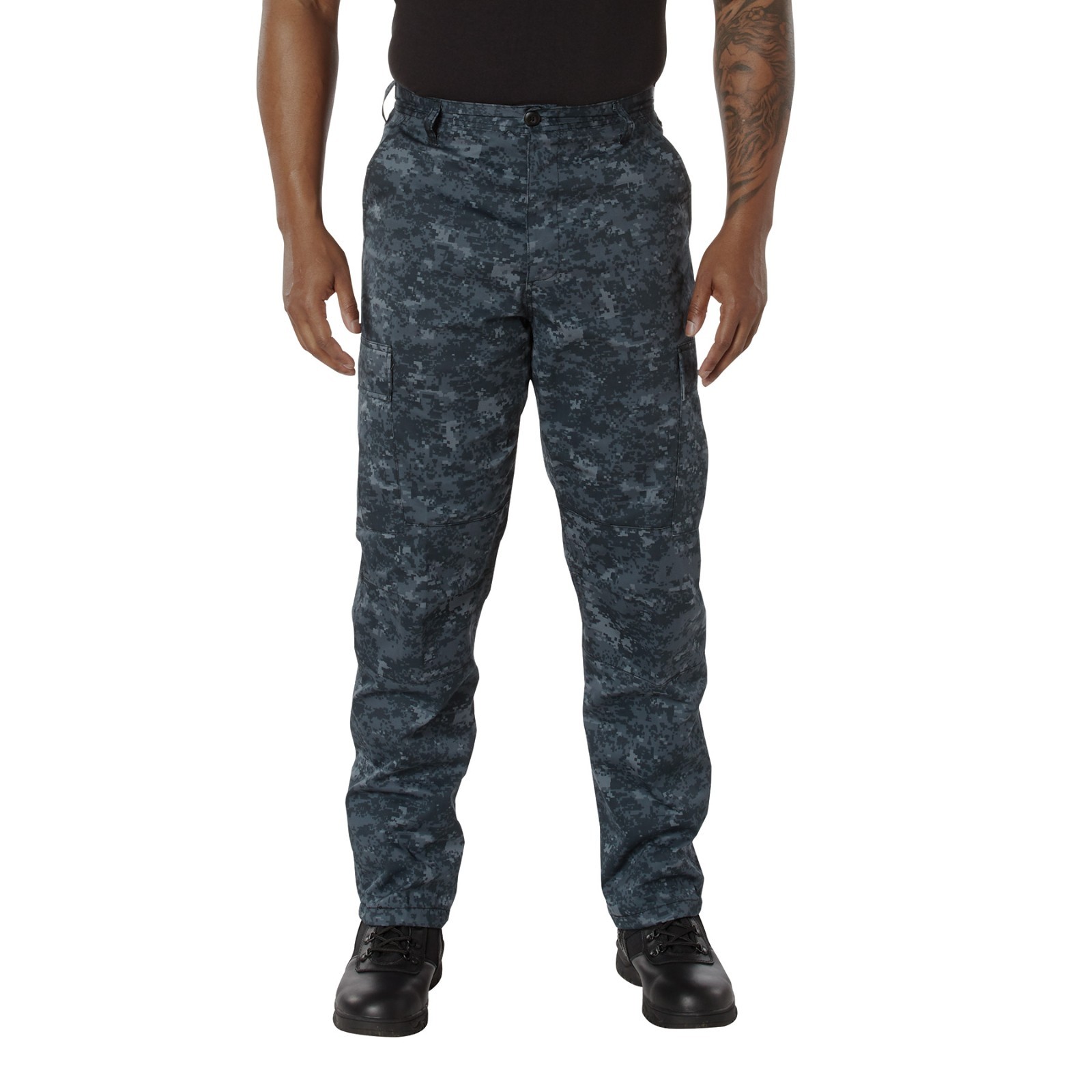Rothco Digital Camo Tactical BDU Pants | Midnight Digital Camo | Medium | 99660