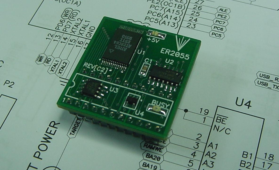 ER2055 NVRAM REPLACEMENT FOR ARCADE BOARD PCB