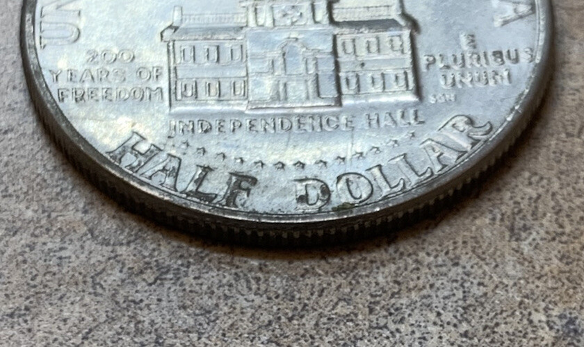 1976-D Kennedy Bicentennial Half Dollar Circulated