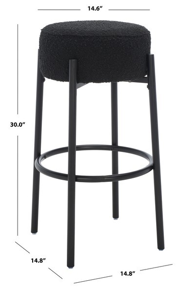 Safavieh PAISLEIGH METAL LEG BARSTOOL, Reduced Price 2172725818 SFV5031B