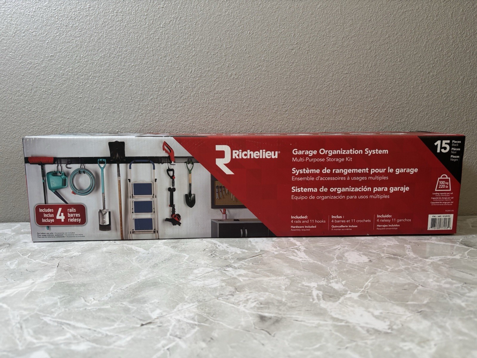 Richelieu 15 Piece Garage Kit Garage Organization System New In Box