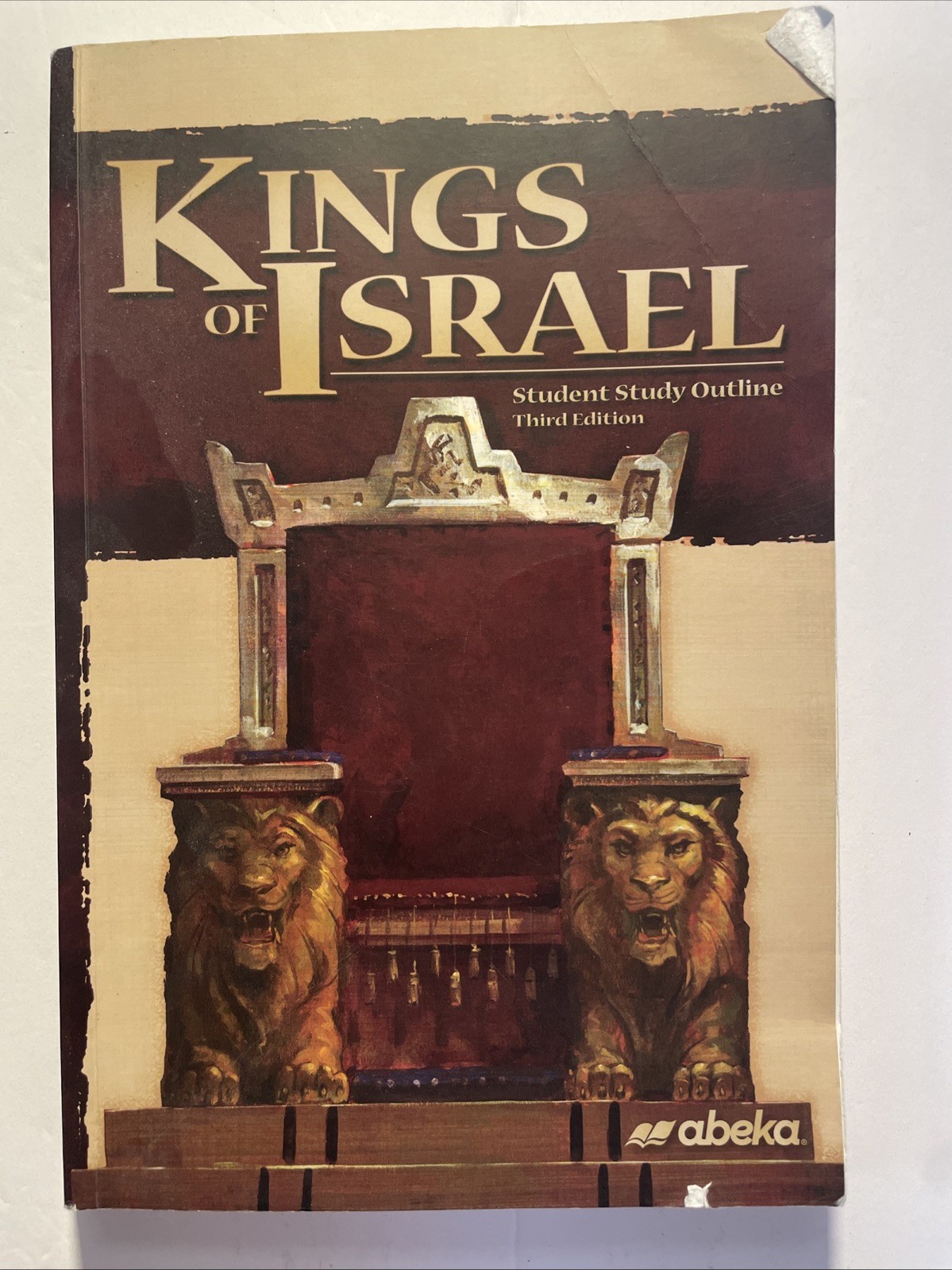 👑ABEKA 9th Grade KINGS OF ISRAEL Student Study Outline 3rd Edition