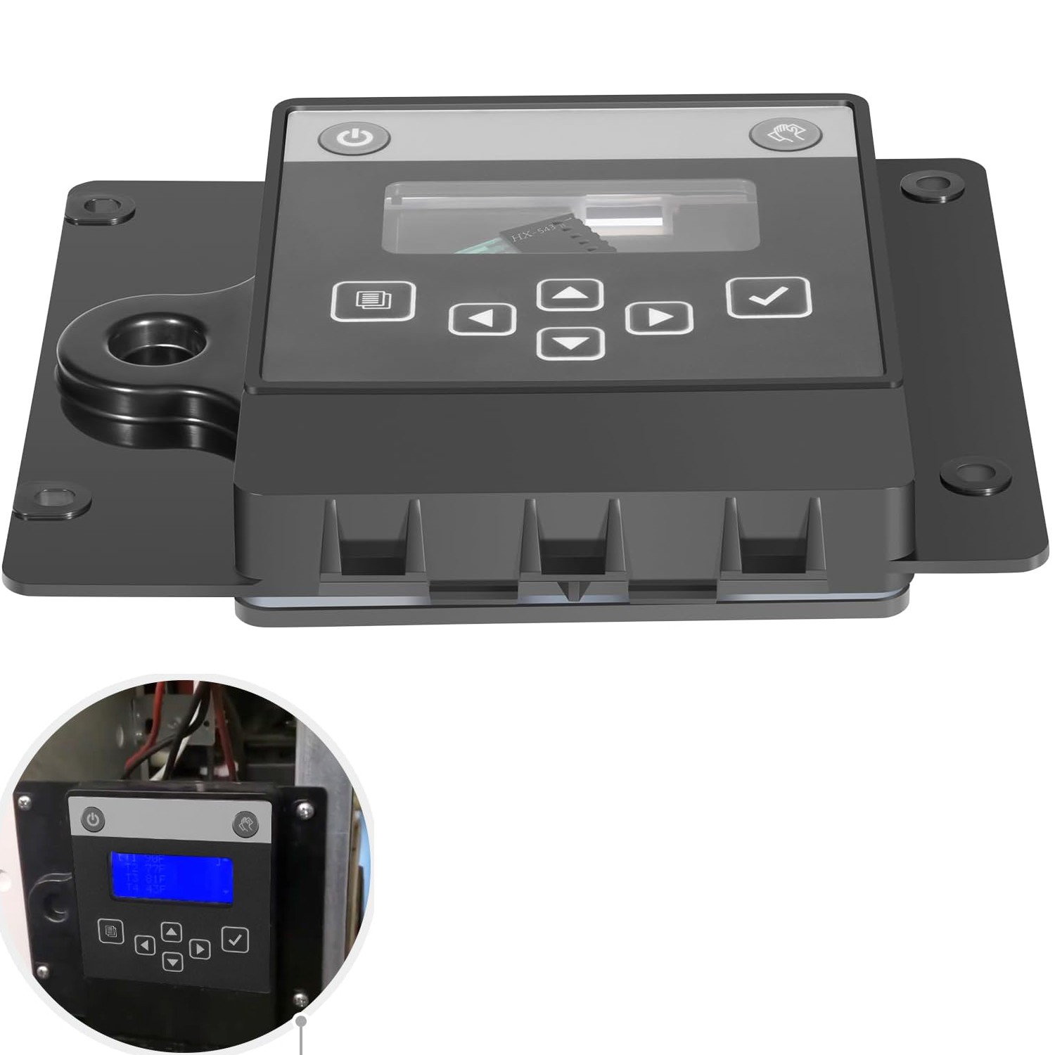 000007926 Touch Pad LCD Housing Assembly for Manitowoc Indigo Series Ice Machine