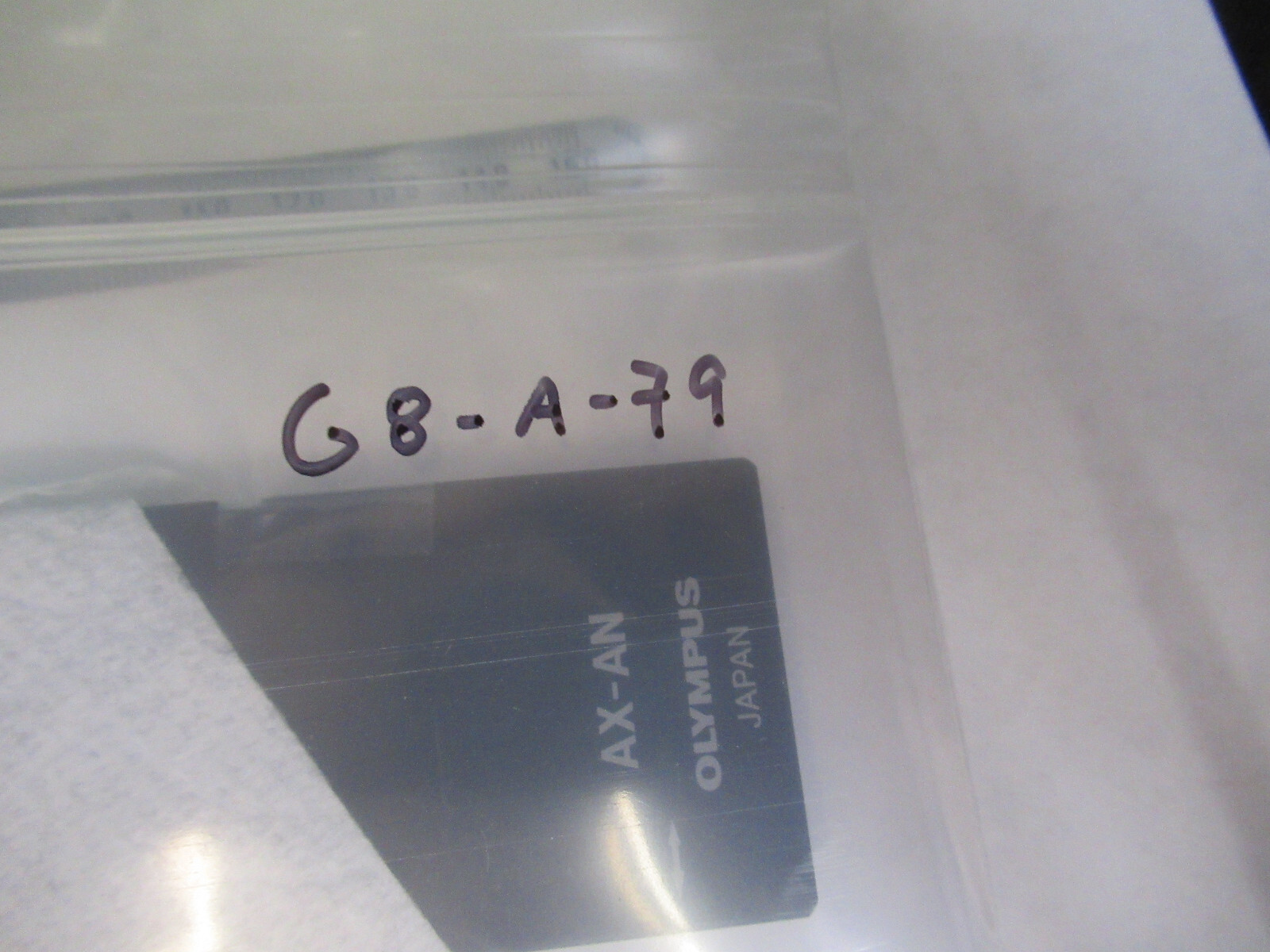 OLYMPUS JAPAN POL POLARIZER ANALYZER SLIDE MICROSCOPE PART AS PICTURED G8-A-79