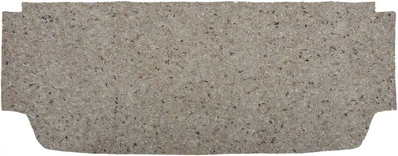 1967-68 Impala Rear Seat Shelf Insulation ;  Fastback Models