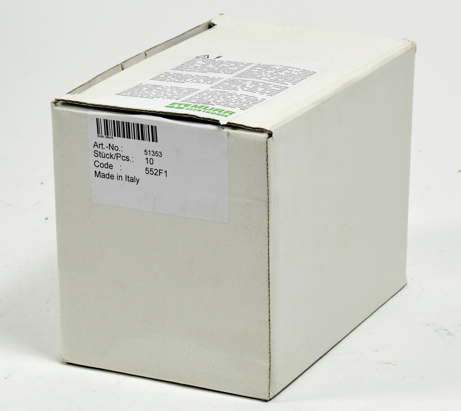 Murr Electronics Relay Socket Module, 51353 (10pcs)